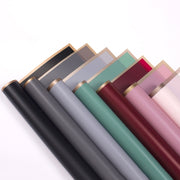 20 Sheets / Pack Phnom Penh Flower Matte Paper Flower Wrapping Paper Bouquet Jelly Film Water-resistant Gift Wrapping Paper 58x58cm, Colour: Black