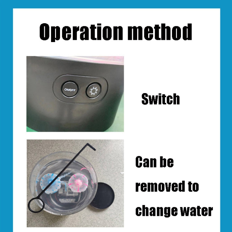 Desktop Simulation Cylindrical Jellyfish Light LED Colorful Atmosphere Night Light - free shipping - PMC TechLife - Order now!