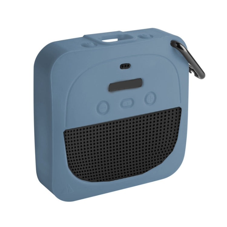 For Bose Soundlink Micro Anti-Drop Silicone Audio Storage Protective Cover (Stone Blue) - Protective Case by PMC TechLife | Online Shopping South Africa | PMC TechLife