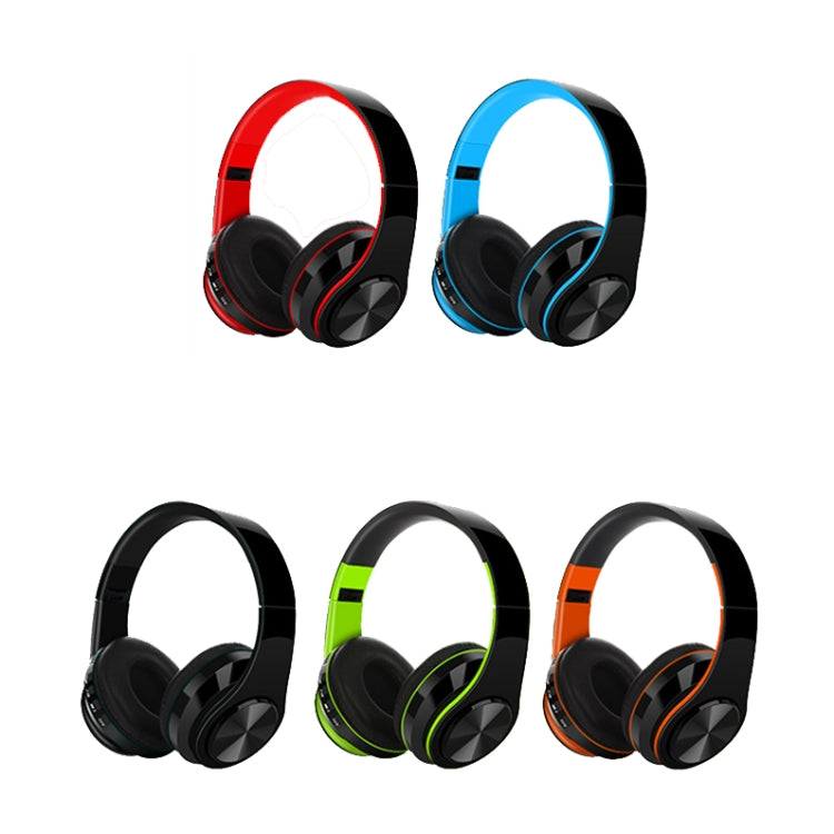 FG-69 Bluetooth Wireless Headset Subwoofer Mobile Computer Headset(Green)