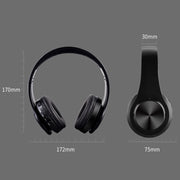 FG-69 Bluetooth Wireless Headset Subwoofer Mobile Computer Headset(Orange)