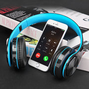 FG-69 Bluetooth Wireless Headset Subwoofer Mobile Computer Headset(Orange)