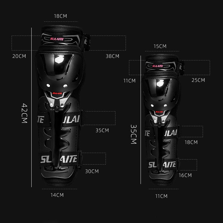 SULAITE Motorcycle Riding Protective Gear Four Seasons Anti-Fall Warm Windshield Rider Equipment, Knee Pads - Protective Gear by SULAITE | Online Shopping South Africa | PMC TechLife | Buy Now Pay Later Mobicred