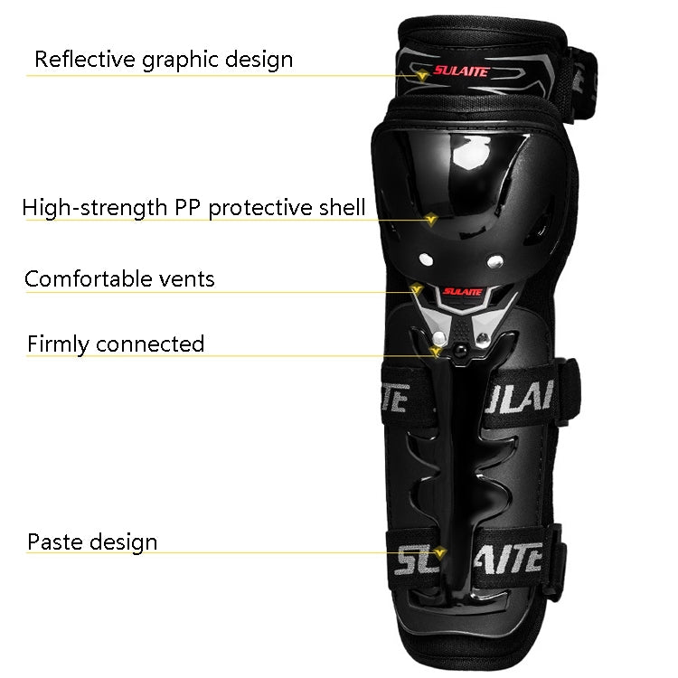 SULAITE Motorcycle Riding Protective Gear Four Seasons Anti-Fall Warm Windshield Rider Equipment, Knee Pads - Protective Gear by SULAITE | Online Shopping South Africa | PMC TechLife | Buy Now Pay Later Mobicred