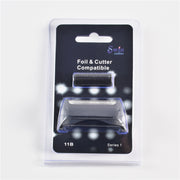 Reciprocating Electric Shaver Head Set For Braun(Black)