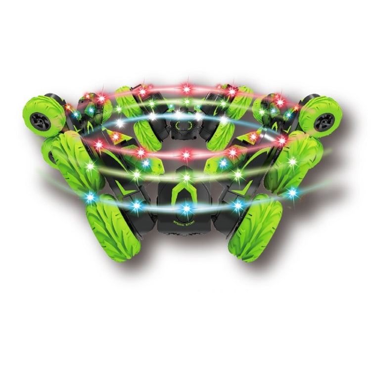 Double-Sided 360-Degree Lighting Stunt Car Climbing And Rolling Remote Control Off-Road Vehicle(Black Orange) - free shipping - PMC Jewellery - Order now!