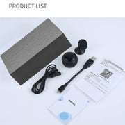 A12 Mini 1080P 5GHz Wireless WiFi Security Camera Night Vision Remote Home Small Surveillance Camera(Matte Black)