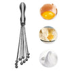 2 PCS Manual Whisk Stainless Steel Glass Bead Egg Whisk Kitchen Household Hand-Held Baking Tools Type B 12 Inch - Stirrer & Squeezer by PMC TechLife | Online Shopping South Africa | PMC TechLife