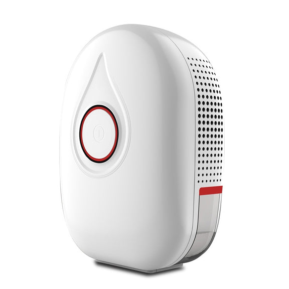 GZ-1901 Semiconductor Mini Dehumidifier Household Small Dehumidifier Bedroom Dehumidifier Moisture Absorber, Product specification: UK Plug(Charm Red)