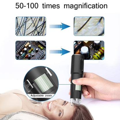 WIFI Electron Microscope USB Digital Magnifying Glass - free shipping - PMC Jewellery - Order now!