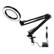 LED Eye Protection Reading Book Light USB Folding Clip Magnifying Glass Electronic Maintenance Light(5X-S (Black)) - Microscope Magnifier Series by PMC TechLife | Online Shopping South Africa | PMC TechLife