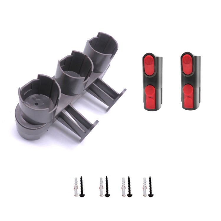 Vacuum Cleaner Rack + 2 Adapter For Dyson V7 V8 V10 - free shipping - PMC TechLife - Order now!