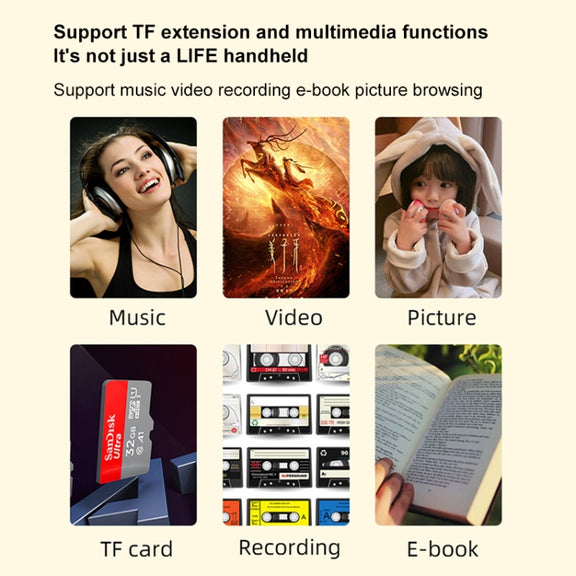 X20 LIFE Classic Games Handheld Game Console with 5.1 inch Screen & 8GB Memory, Support HDMI Output(Gray)