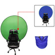Live E-Sports Background Cloth Folding Background Board, Size: Double Layer L Blue Green 142cm -  by PMC TechLife | Online Shopping South Africa | PMC TechLife