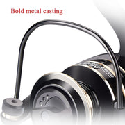 DEUKIO Fishing Wheel AC Sea Otter Fishing Supplies With All Metal Rocker, Specification: AC7000