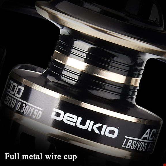 DEUKIO Fishing Wheel AC Sea Otter Fishing Supplies With All Metal Rocker, Specification: AC7000