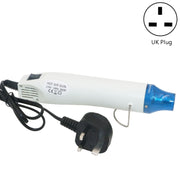 230V Soft Ceramic Hot Air Device Rubber Stamp Heat Shrinkable Film DIY Appliance, UK Plug(White)