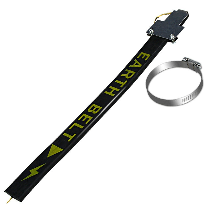 2 PCS P116 Car Electrostatic Belt Eliminator Hanging Grounding Chain Metal Rubber Static Eliminator, Specification: Cars(Black)