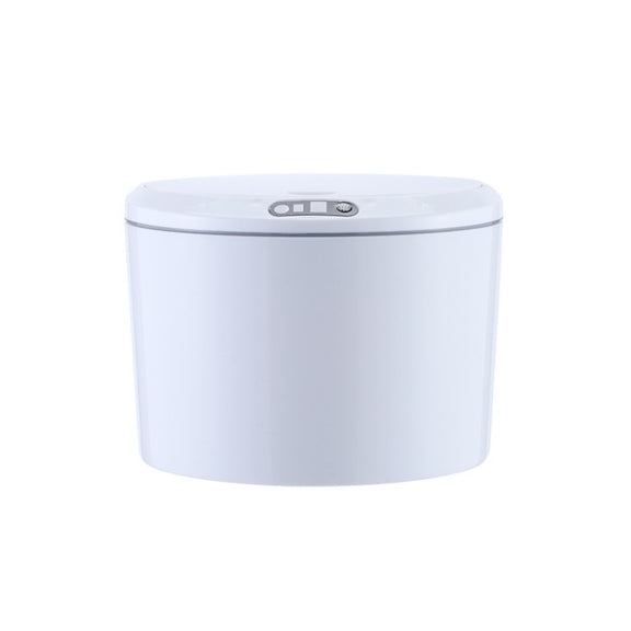 EXPED SMART Desktop Smart Induction Electric Storage Box Car Office Trash Can, Specification: 3L Battery Version (White)
