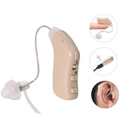 G28 Old Man Hearing Aid Sound Amplifier Sound Collector, Style: Left Ear(Blue)