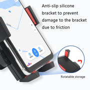 Car Windshield Automatic Lock Phone Holder(Yellow)