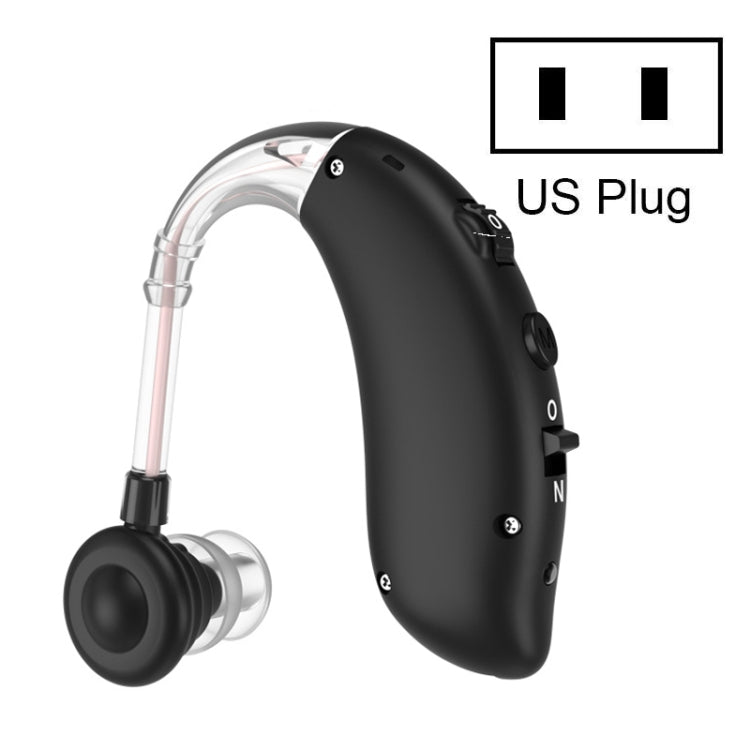 GM-105 Elderly Hearing Aid Sound Amplifier Intelligent Noise Reduction Sound Collector, Style: US Plug(Fantasy Black) - Hearing Aids by PMC TechLife | Online Shopping South Africa | PMC TechLife