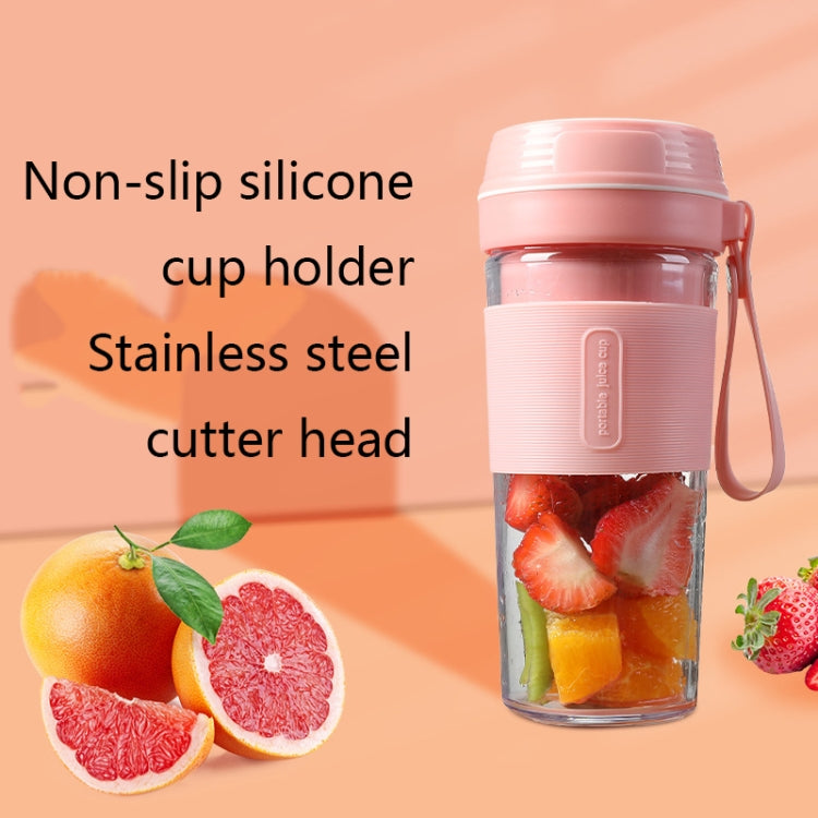 FS1300 Mini Juicer Home Portable Cooking Machine Student Juice Cup Juicer, Colour: Gem Blue Four Blade - Electric juicers by PMC TechLife | Online Shopping South Africa | PMC TechLife