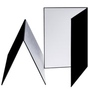 3-in-1 Reflective Board A3 Cardboard Folding Light Diffuser Board (White + Black + Silver)