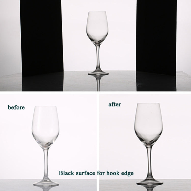 3-in-1 Reflective Board A3 Cardboard Folding Light Diffuser Board (White + Black + Silver)
