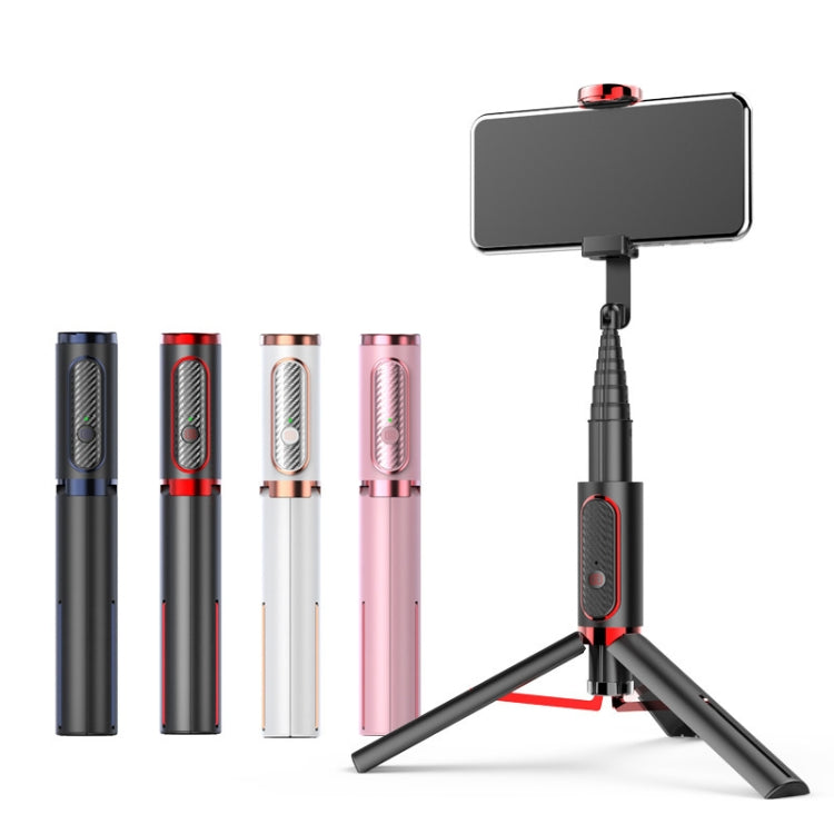 Bluetooth Selfie Stick with Tripod Multi-function Gimbal Mobile Phone Fill Light Live Support(Black)