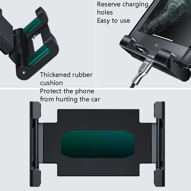 Bus Truck Mobile Phone Bracket Suction Cup Car Mobile Phone Bracket(Folding Flat Back Clip)