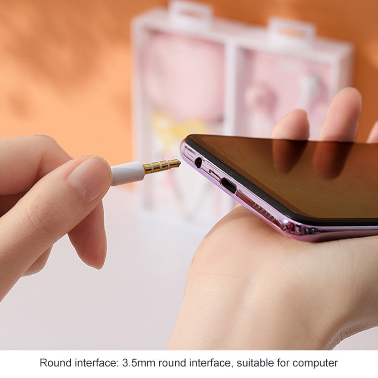 2 Pairs Cartoon Pattern Heavy Bass In-Ear Headphones Universal Wired Headphones with Microphone(Black) - In Ear Wired Earphone by PMC TechLife | Online Shopping South Africa | PMC TechLife