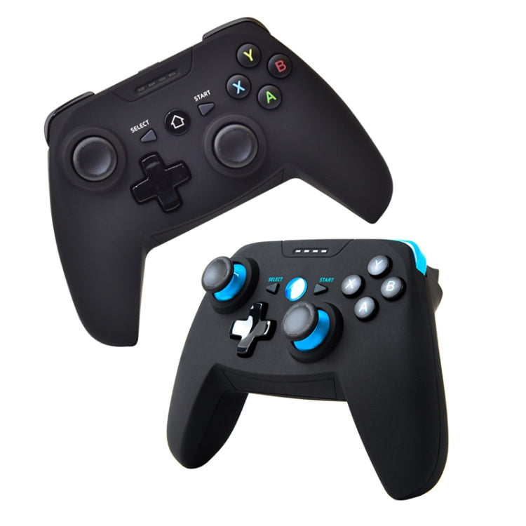 CX-X1  2.4GHz + Bluetooth 4.0 Wireless Game Controller Handle For Android / iOS / PC / PS3 Single Handle (Blue) - Gamepads by PMC TechLife | Online Shopping South Africa | PMC TechLife