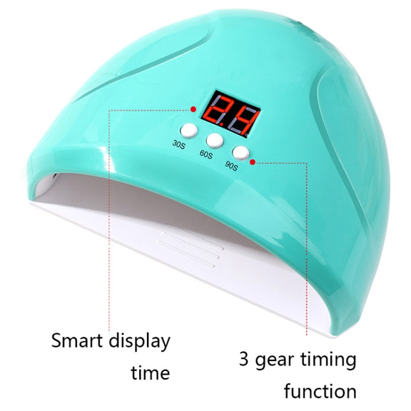 Smart Sensor Nail Phototherapy Lamp Manicure Tool Baking Lamp(Red)