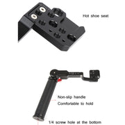 Sunnylife RO-Q9233 Carry Type Adjustable Angle SLR Stabilizer Handle For DJI RONIN RS-C2 / RONIN S / SC(Black)