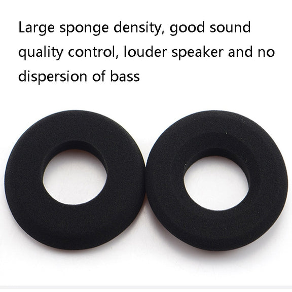 2PCS Headset Cotton Pad For Grado SR60/SR80/SR125/SR225/SR325/SR325i(Small Soft Solid)