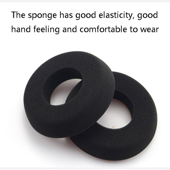 2PCS Headset Cotton Pad For Grado SR60/SR80/SR125/SR225/SR325/SR325i(Small Soft Solid)