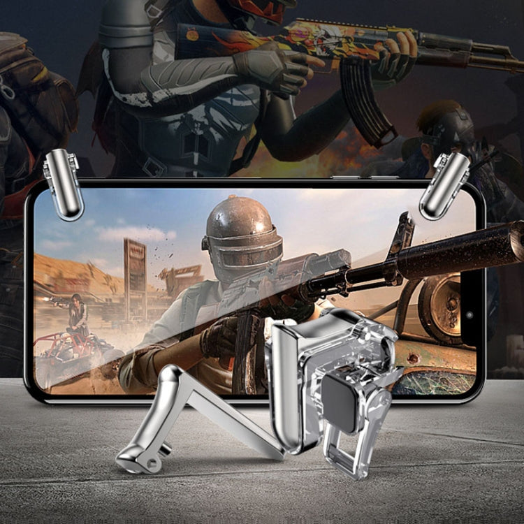 4 Paris GT01 Mini Auxiliary Shooting Gamepad with Alloy Mechanical Feel Buttons - Handle Shooter by PMC TechLife | Online Shopping South Africa | PMC TechLife