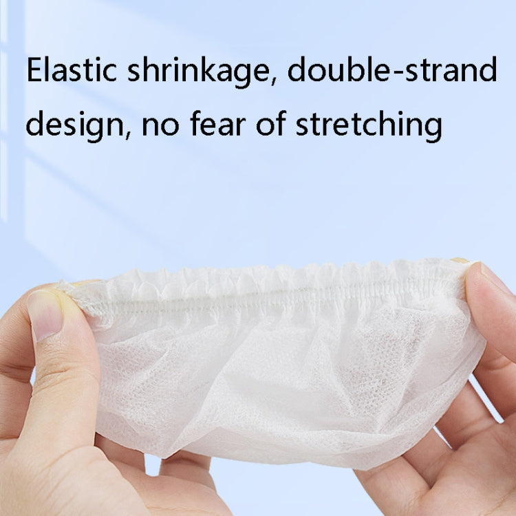 50 Pairs Earphone Disposable Dust Cover Game Headset Non-Woven Protective Cover(50 Pairs of Independent (Black)) - Earmuff & Pad by PMC TechLife | Online Shopping South Africa | PMC TechLife