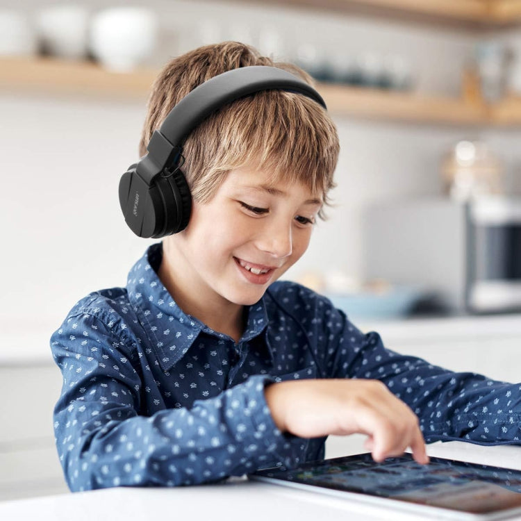 Gorsun GS-778 Mobile Phone Music Headset Wired Laptop Children Headphones(Black) - Headset & Headphone by PMC TechLife | Online Shopping South Africa | PMC TechLife