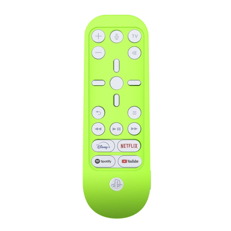 2 PCS Remote Control Silicone Protective Cover Is Suitable For PS5 Media Remote( Luminous Green) - Cases by PMC TechLife | Online Shopping South Africa | PMC TechLife