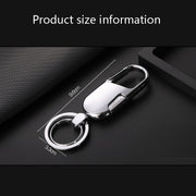 JOBON ZB-176 Car Keychain Men Waist Hanging Key Chain Pendant(Golden)