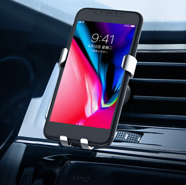 Multifunctional Mobile Phone Holder With Car Air Outlet Car Navigation Support Frame(Pleasant Red) - Car Holders by PMC Jewellery | Online Shopping South Africa | PMC Jewellery