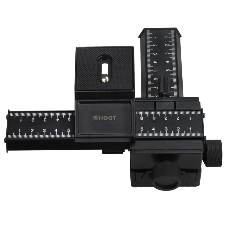 Shoot 4-Way Macro Focusing Focus Rail Slider / Close-Up Shooting Rail Slider - Camera Slider by Shoot | Online Shopping South Africa | PMC Jewellery | Buy Now Pay Later Mobicred