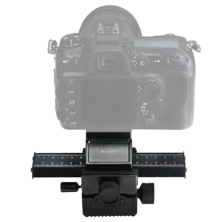 Shoot 4-Way Macro Focusing Focus Rail Slider / Close-Up Shooting Rail Slider - Camera Slider by Shoot | Online Shopping South Africa | PMC Jewellery | Buy Now Pay Later Mobicred