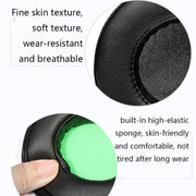 2 PCS Headset Sponge Case For Razer BlackShark V2/V2X/V2SE, Colour: Round(Black)