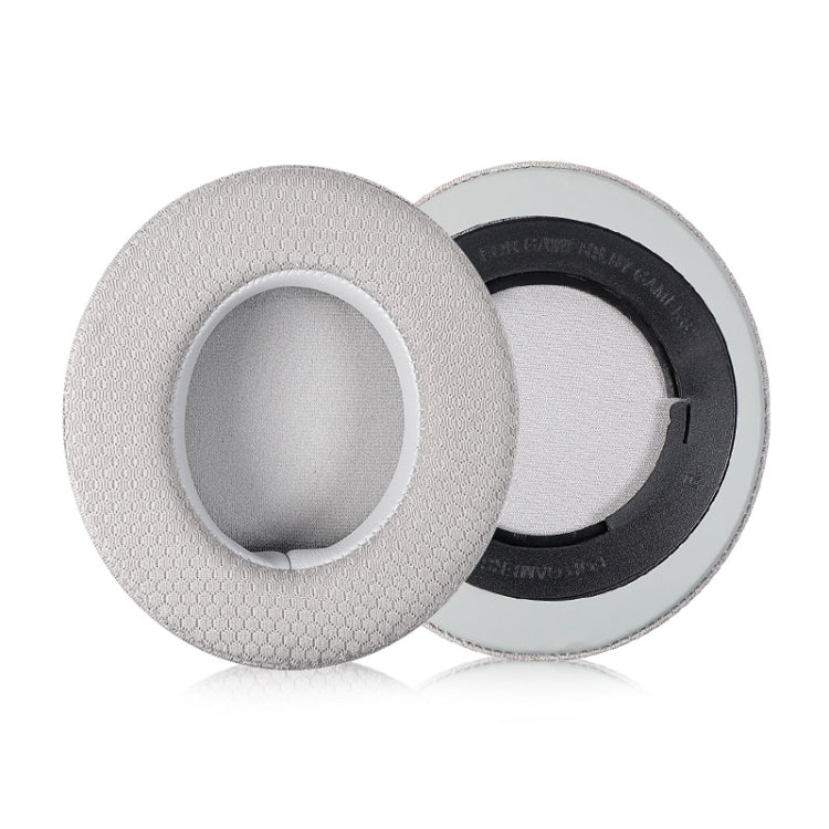 2 PCS Headset Sponge Case For Razer BlackShark V2/V2X/V2SE, Colour: Ellipse(Gray Net Gray Bottom) - Earmuff & Pad by PMC TechLife | Online Shopping South Africa | PMC TechLife