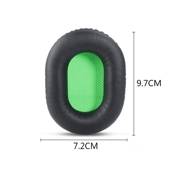 2 PCS Headset Sponge Cover For Razer V2, Colour: Black Mesh