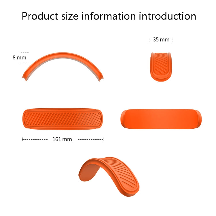 T1 Wireless Bluetooth Headset Beam Silicone Protection Case For Apple AirPods Max(Blue)