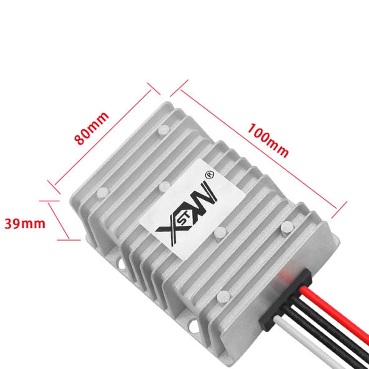 XWST DC 12/24V To 5V Converter Step-Down Vehicle Power Module, Specification: 12/24V To 5V 40A Extra Large Aluminum Shell -  by PMC TechLife | Online Shopping South Africa | PMC TechLife